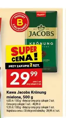 Twój Market Kawa Jacobs Krönung mielona oferta