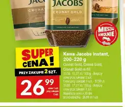 Twój Market Kawa instant Jacobs Crema Gold oferta