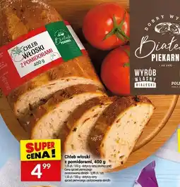 Twój Market Chleb włoski z pomidorami Białecki oferta