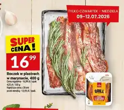 Twój Market Boczek w plastrach w marynacie Białecki Wędzarnia oferta