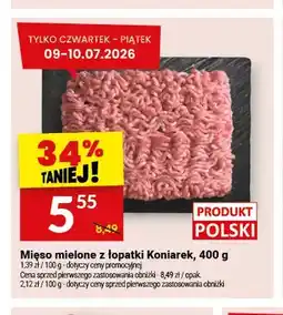 Twój Market Mięso mielone z łopatki Koniarek oferta