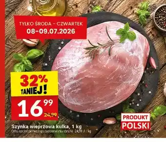 Twój Market Szynka wieprzowa kulka oferta