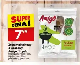 Twój Market Zestaw piknikowy 4-osobowy Amigo oferta