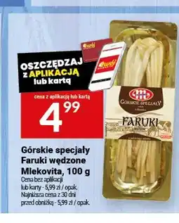 Twój Market Górskie specjały Faruki wędzone Mlekovita oferta