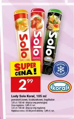 Twój Market Lody Solo Koral truskawkowe oferta