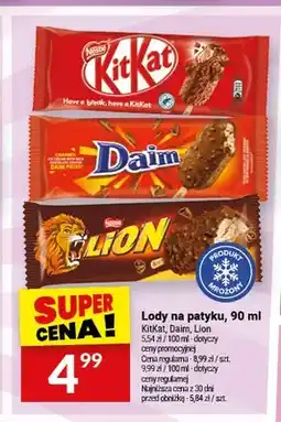 Twój Market Lody na patyku KitKat Nestle oferta