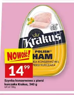 Twój Market Szynka konserwowa z piersi kurczaka Krakus oferta