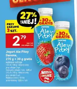Twój Market Jogurt pitny Ale Pitny Danone truskawkowy oferta