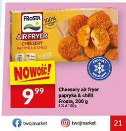 Twój Market Cheesery air fryer papryka & chilli Frosta oferta