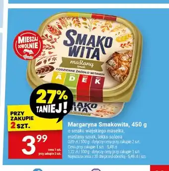 Twój Market Margaryna Smakowita o smaku wiejskiego masełka oferta