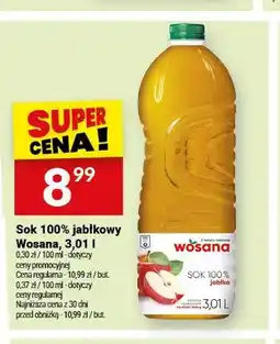 Twój Market Sok 100% jabłkowy Wosana oferta
