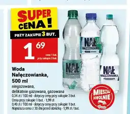 Twój Market Woda delikatnie gazowana Nałęczowianka oferta