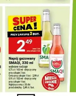 Twój Market Napój gazowany Smaqi Kwaśne Jabłko oferta