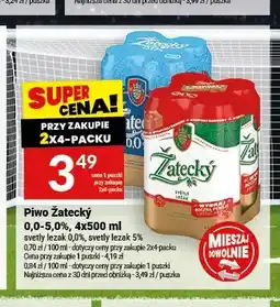 Twój Market Piwo Żatecký Světlý Ležák 5% oferta