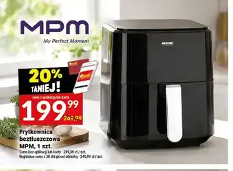 Twój Market Frytkownica beztłuszczowa MPM oferta