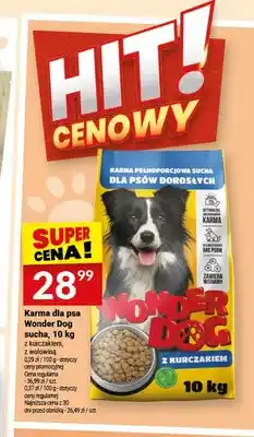Twój Market Karma dla psa sucha Wonder Dog z kurczakiem oferta