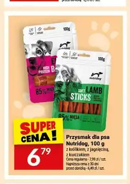 Twój Market Przysmak dla psa Nutridog z królikiem oferta