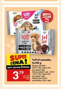 Twój Market Karma TufTuf saszetka dla psa 4-pak oferta
