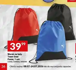Twój Market Worek na buty Puma Team Goal oferta