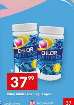 Twój Market Tabletki chlorowe do basenu Chlor Multi Tabs oferta