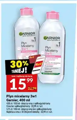 Twój Market Płyn micelarny 3w1 Garnier oferta