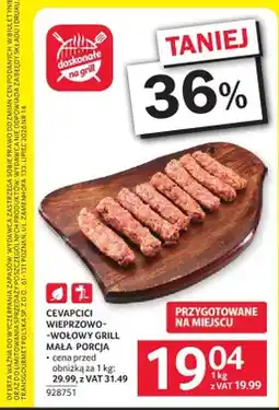 Selgros Cevapcici wieprzowo-wołowe grill oferta