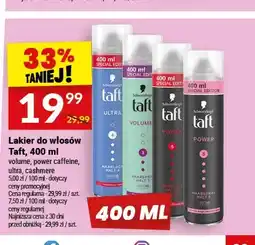 Twój Market Lakier do włosów Schwarzkopf Taft Volume oferta