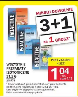Selgros Napój izotoniczny Activlab Isoactive Pineapple oferta
