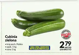 Makro Cukinia zielona oferta