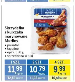 Makro Skrzydełka z kurczaka marynowane Morliny oferta