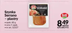 Makro Szynka Serrano plastry Bell oferta