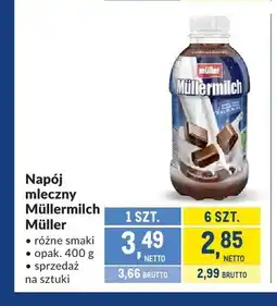 Makro Napój mleczny Müllermilch Müller oferta