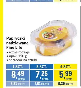 Makro Papryczki nadziewane Fine Life oferta