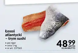 Makro Łosoś atlantycki trym sushi oferta