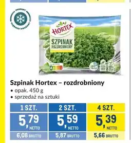 Makro Szpinak Hortex rozdrobniony oferta