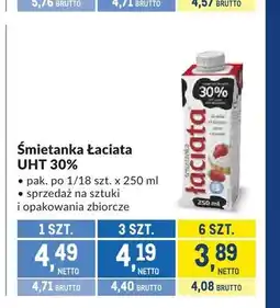 Makro Śmietanka Łaciata UHT 30% oferta