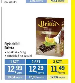 Makro Ryż dziki Britta oferta