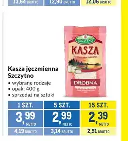 Makro Kasza jęczmienna Szczytno oferta