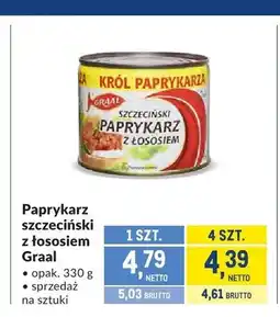 Makro Paprykarz szczeciński z łososiem Graal oferta