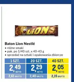 Makro Baton Lion Nestlé oferta