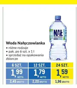 Makro Woda Nałęczowianka 6-pak oferta