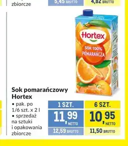 Makro Sok pomarańczowy Hortex oferta