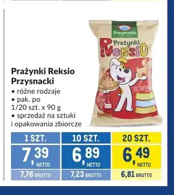 Prażynki Reksio Przysnacki