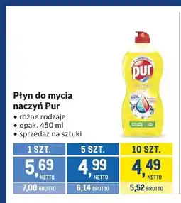Makro Płyn do mycia naczyń Pur Power oferta