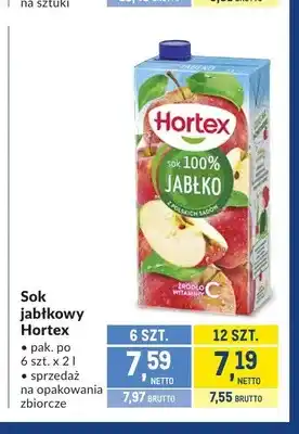 Makro Sok jabłkowy Hortex oferta