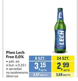 Makro Piwo Lech Free oferta