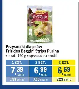 Makro Przysmaki dla psów Friskies Beggin' Strips oferta