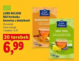 Lidl Herbatka korzenna z dodatkami Lord Nelson BIO Kurkuma oferta