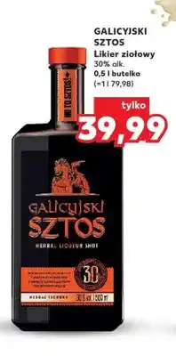 Kaufland Likier ziołowy Galicyjski Sztos oferta