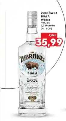 Kaufland Wódka Żubrówka Biała oferta